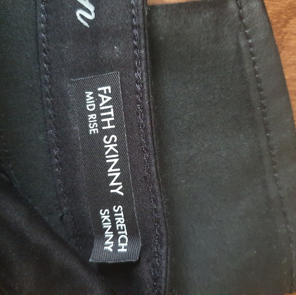 BUFFALO David Bitton Black Mid Rise Jeans - Picture 4 of 5